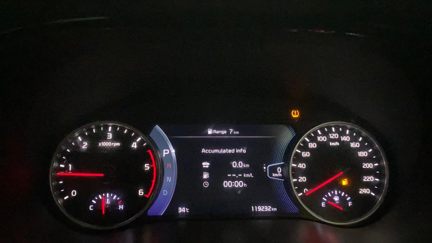 2023 KIA SELTOS  GTX PLUS 1.5 DIESEL AT, Diesel, Automatic, 1,19,220 km, Odometer Image