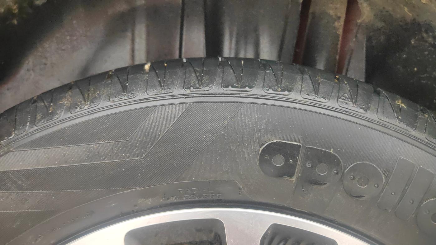 2021 Maruti Vitara Brezza ZXI PLUS, Petrol, Manual, 39,276 km, Left Rear Tyre Tread