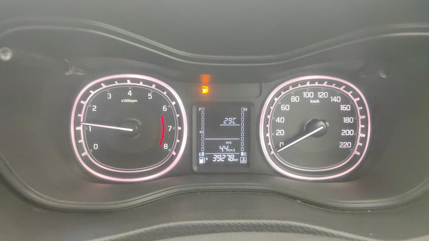 2021 Maruti Vitara Brezza ZXI PLUS, Petrol, Manual, 39,276 km, Odometer Image