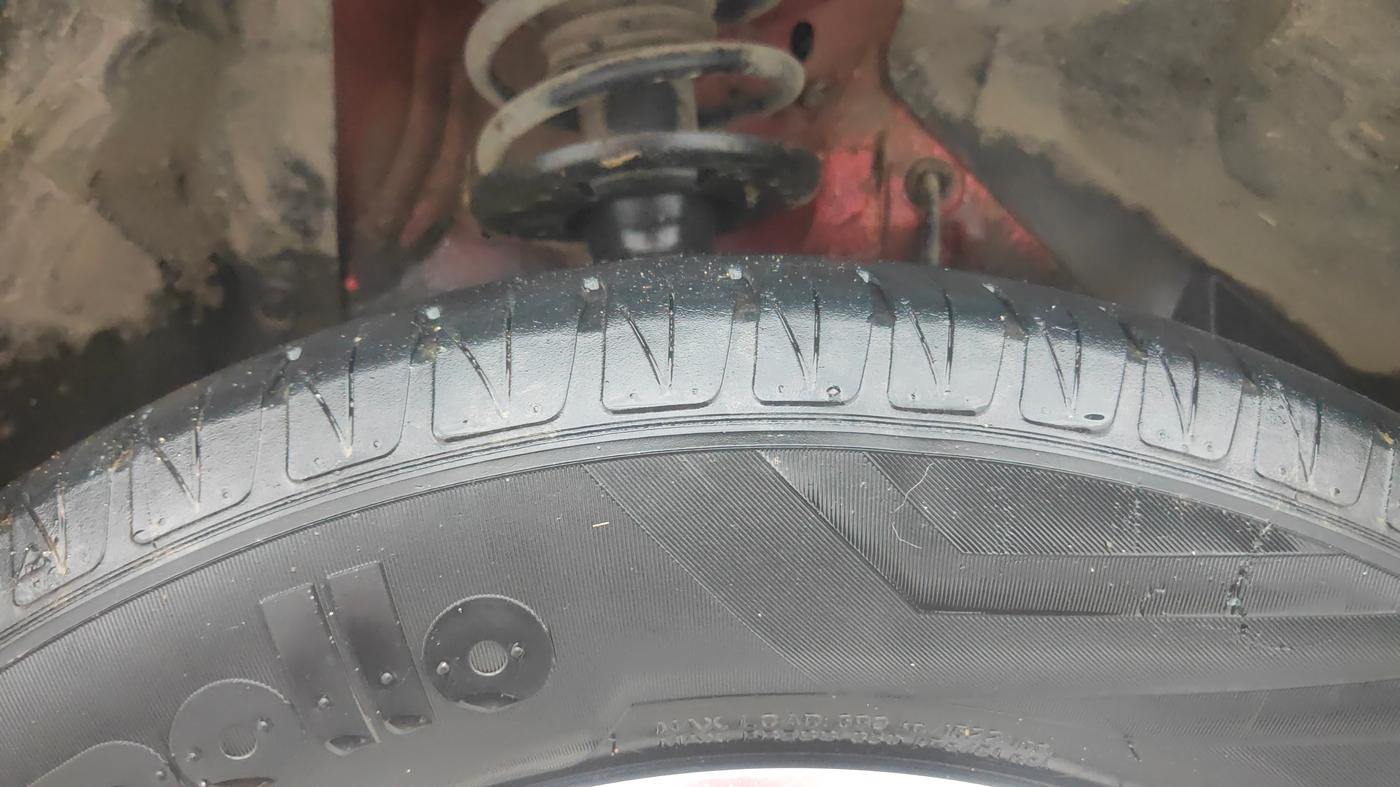 2021 Maruti Vitara Brezza ZXI PLUS, Petrol, Manual, 39,276 km, Right Front Tyre Tread