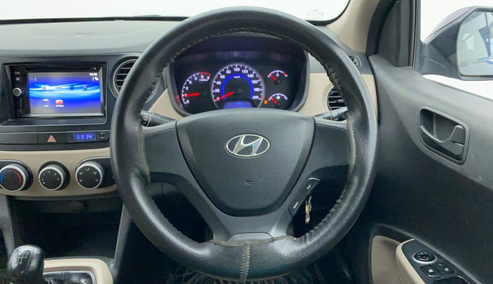 2015 Hyundai Grand i10 MAGNA 1.1 CRDI, Diesel, Manual, 25,426 km, Steering Wheel Close Up