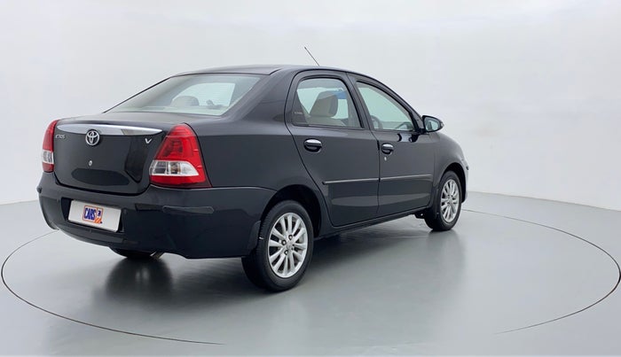 2014 Toyota Etios V, Petrol, Manual, 16,055 km, Right Back Diagonal