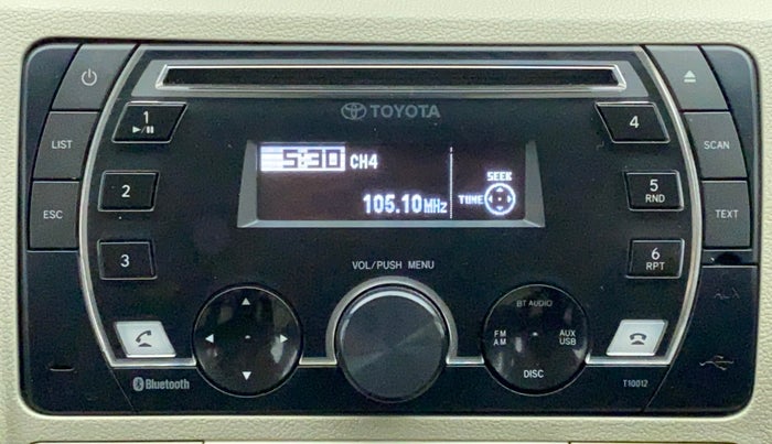 2014 Toyota Etios V, Petrol, Manual, 16,055 km, Infotainment System