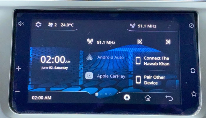 2018 Tata TIGOR XZ PLUS 1.2 REVOTRON, Petrol, Manual, 46,491 km, Infotainment System