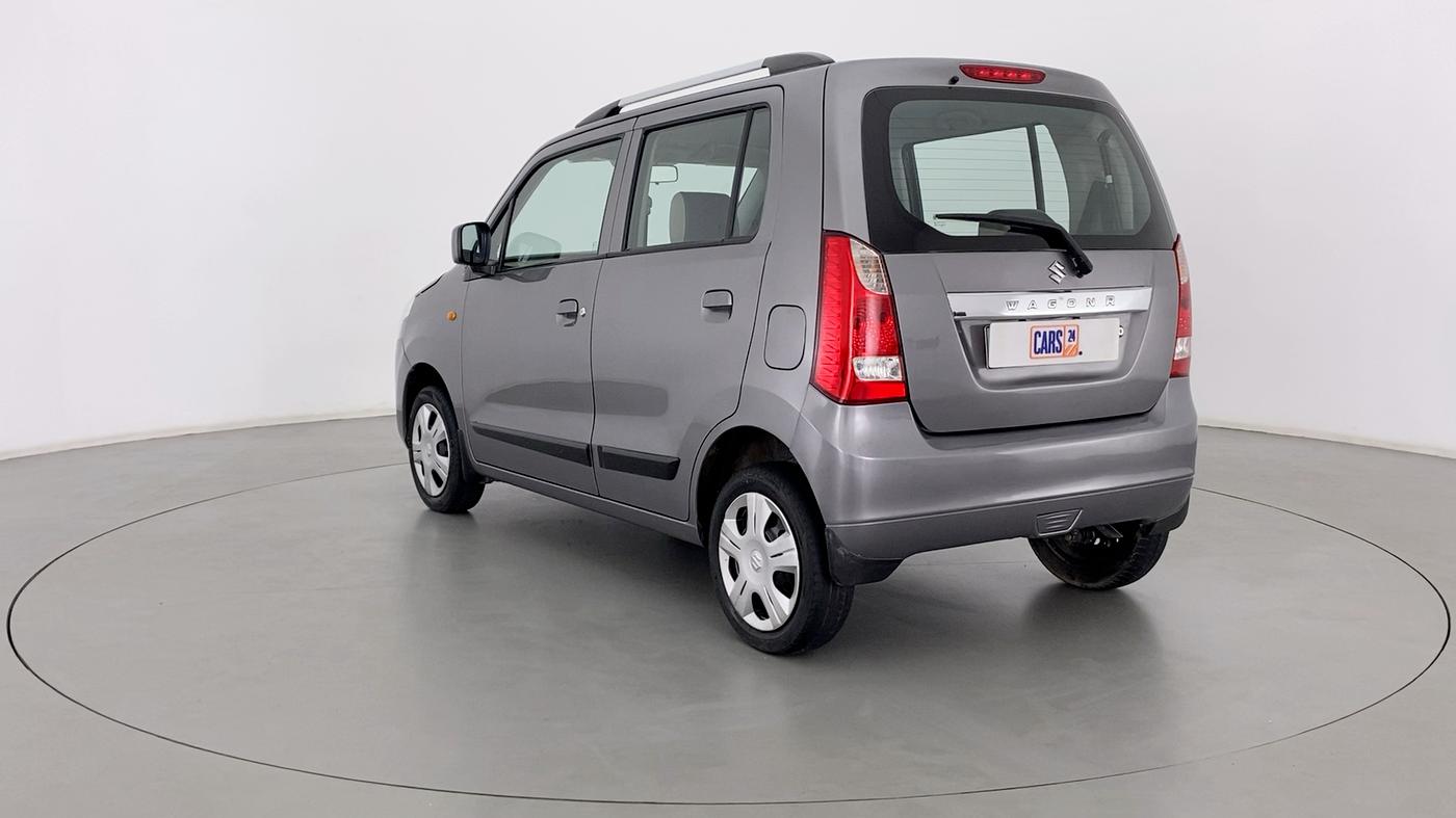 2018 Maruti Wagon R 1.0 VXI, Petrol, Manual, 36,658 km, Left Back Diagonal