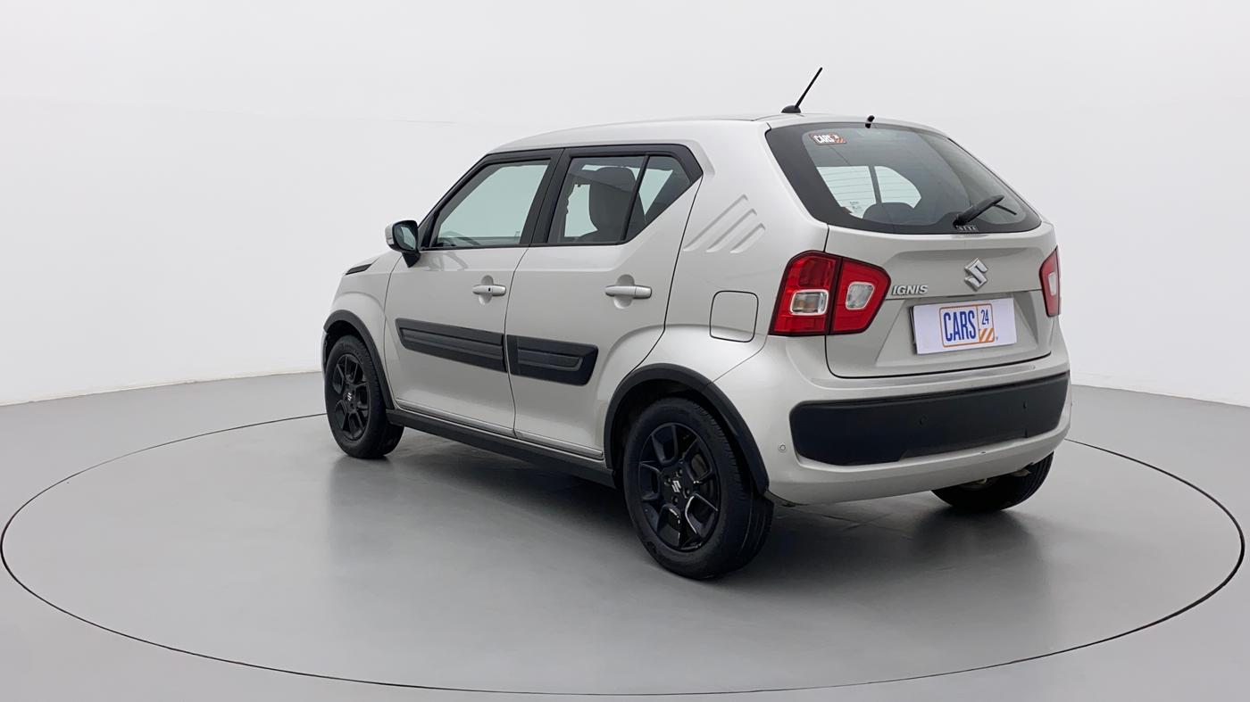 2017 Maruti IGNIS ZETA 1.2 AMT, CNG, Automatic, 61,499 km, Left Back Diagonal