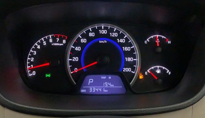 2018 Hyundai Grand i10 MAGNA AT 1.2 KAPPA VTVT, Petrol, Automatic, 33,768 km, Odometer Image