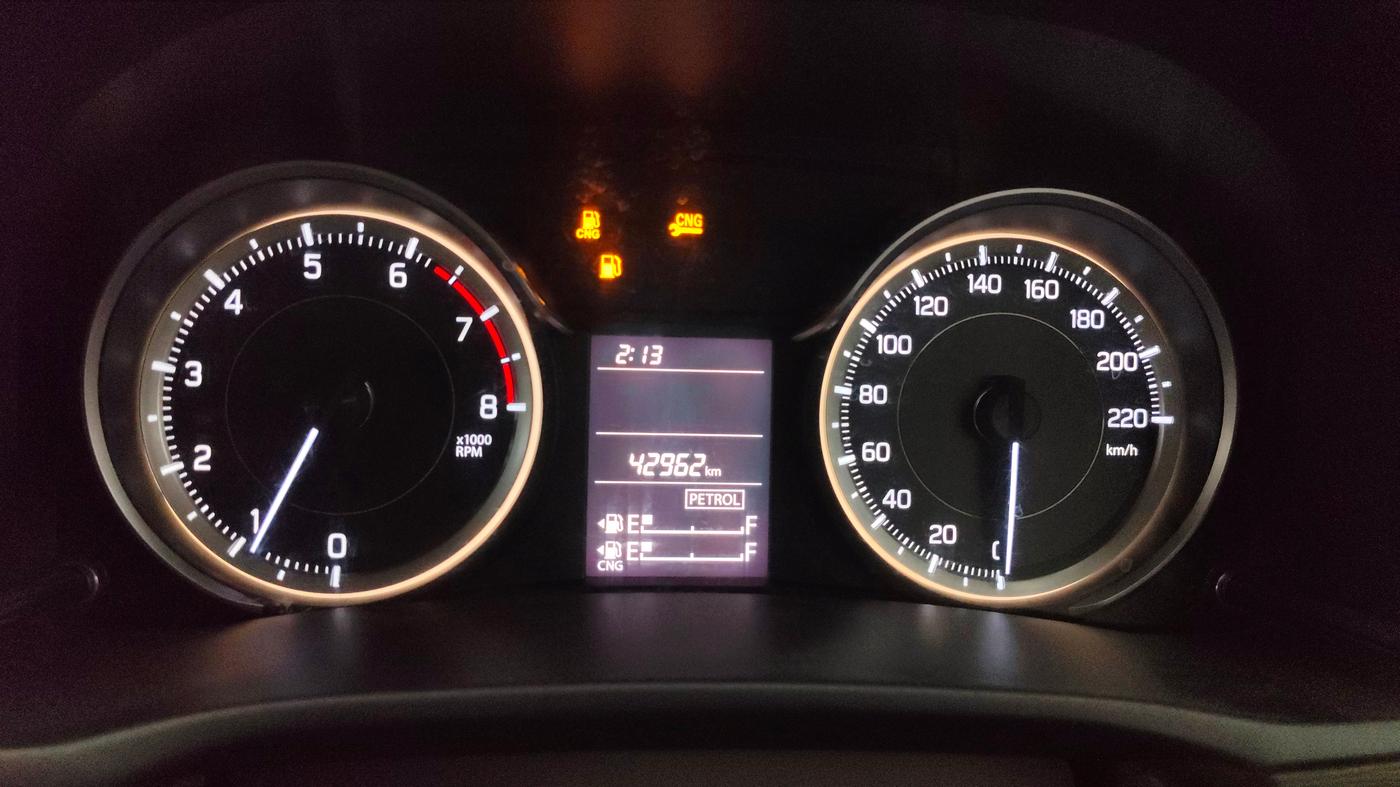 2021 Maruti Ertiga VXI CNG, CNG, Manual, 42,962 km, Odometer Image
