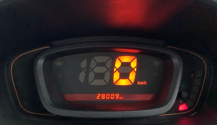 2017 Renault Kwid RXL, Petrol, Manual, 28,009 km, Odometer Image
