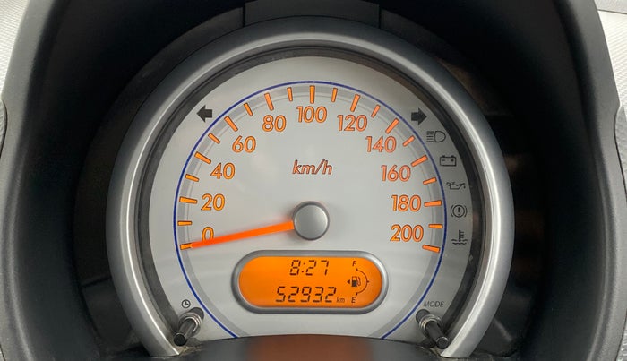 2011 Maruti Ritz VXI, Petrol, Manual, 52,985 km, Odometer Image