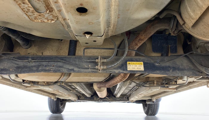 2011 Maruti Ritz VXI, Petrol, Manual, 52,985 km, Rear Underbody