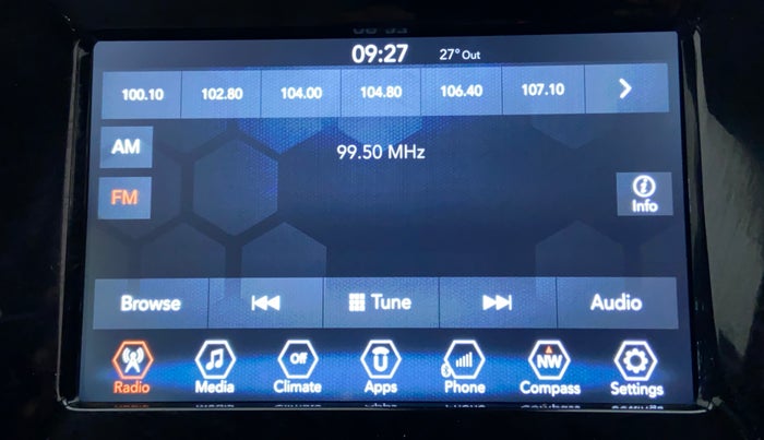 2019 Jeep Compass LIMITED 1.4 AT, Petrol, Automatic, 3,839 km, Infotainment System