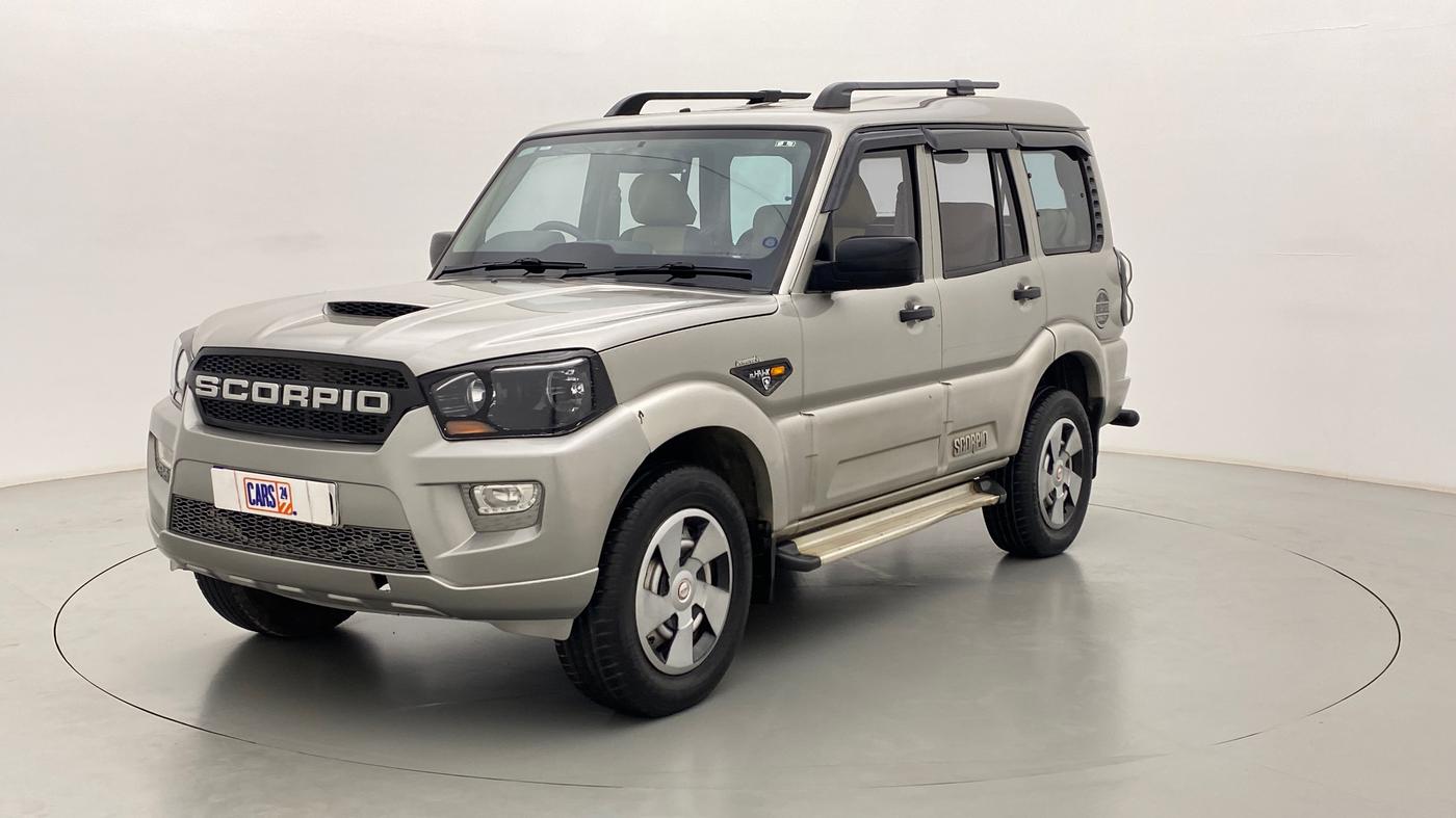 2015 Mahindra Scorpio S4PLUS, Diesel, Manual, 63,606 km, Left Front Diagonal