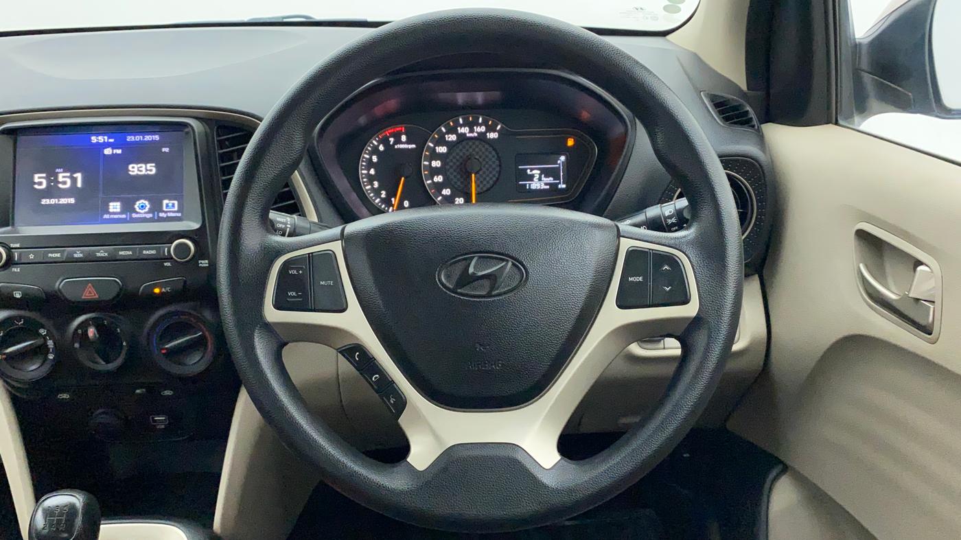 2019 Hyundai NEW SANTRO SPORTZ CNG, CNG, Manual, 11,893 km, Steering Wheel Close Up