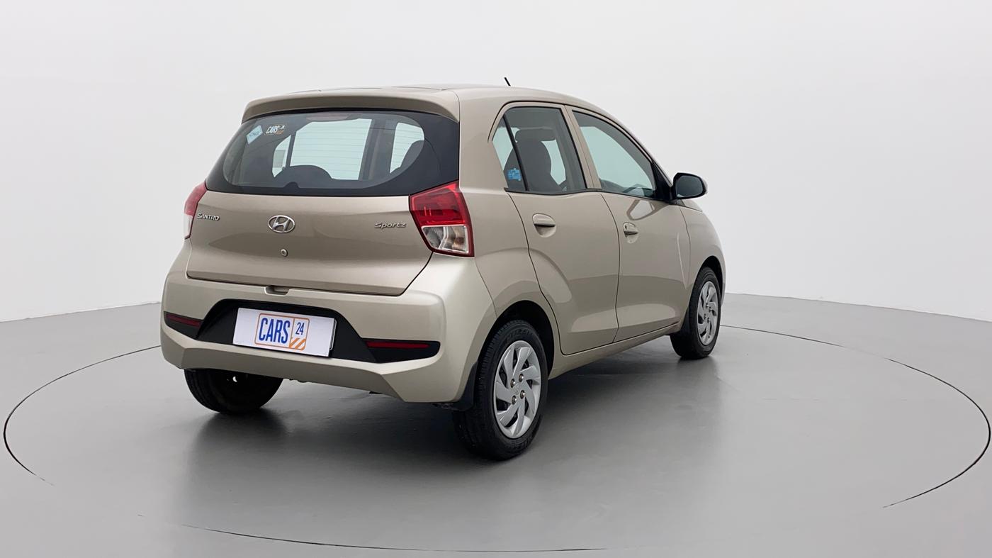 2019 Hyundai NEW SANTRO SPORTZ CNG, CNG, Manual, 11,893 km, Right Back Diagonal