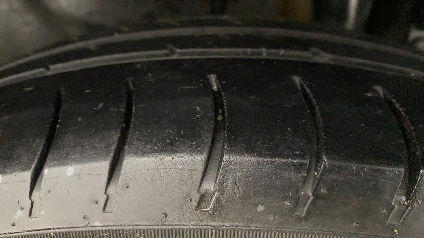 2012 Maruti Swift Dzire VXI, Petrol, Manual, 96,051 km, Left Rear Tyre Tread