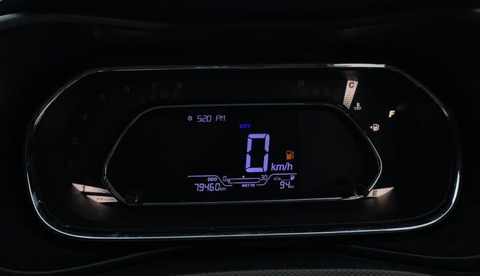 2022 Tata NEXON XZ PLUS PETROL, Petrol, Manual, 79,456 km, Odometer Image