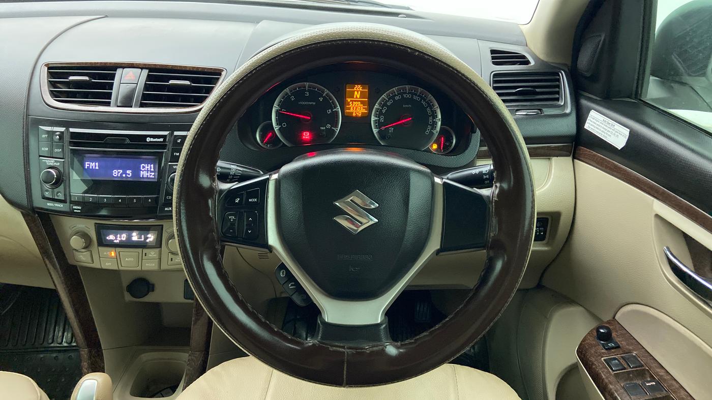 2017 Maruti Swift Dzire ZDI AMT, Diesel, Automatic, 63,207 km, Steering Wheel Close Up