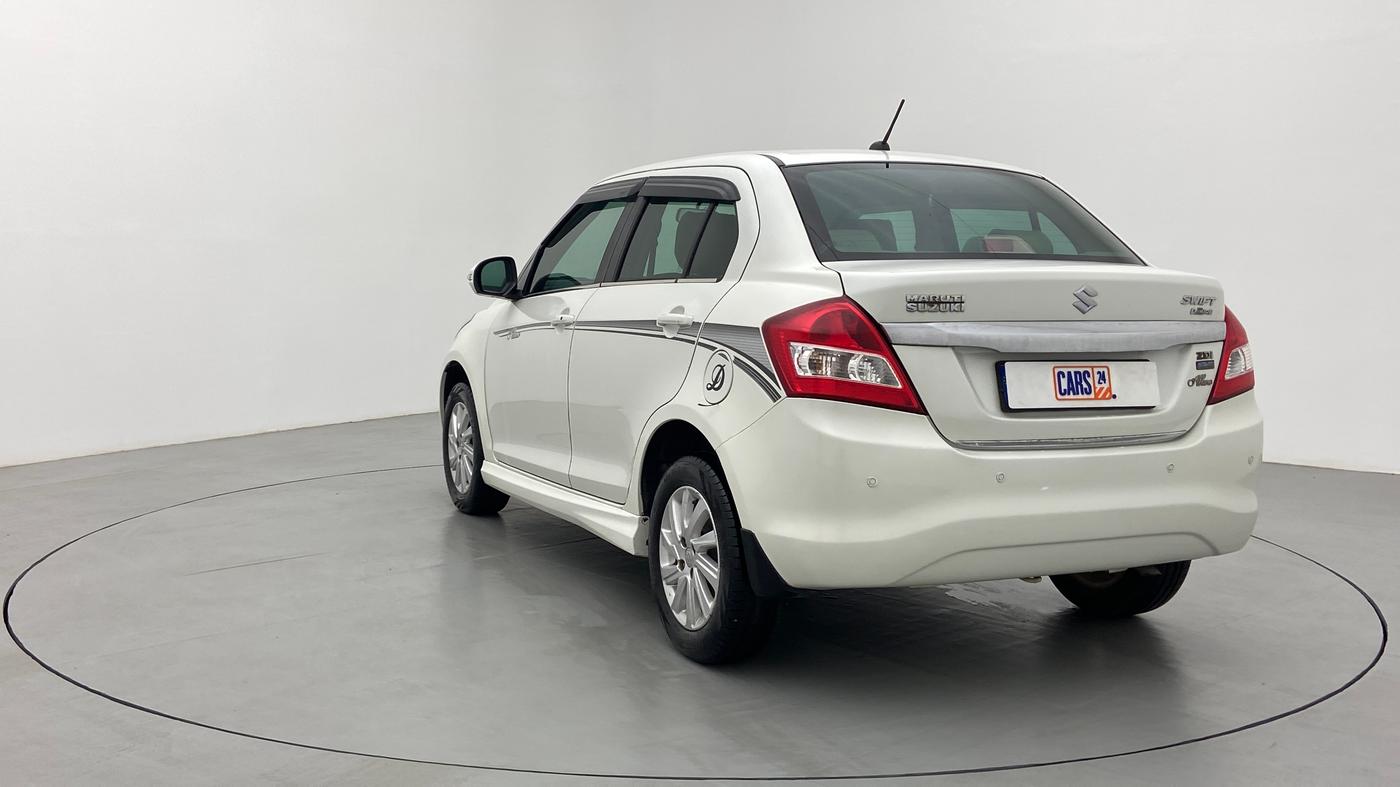 2017 Maruti Swift Dzire ZDI AMT, Diesel, Automatic, 63,207 km, Left Back Diagonal (45- Degree) View