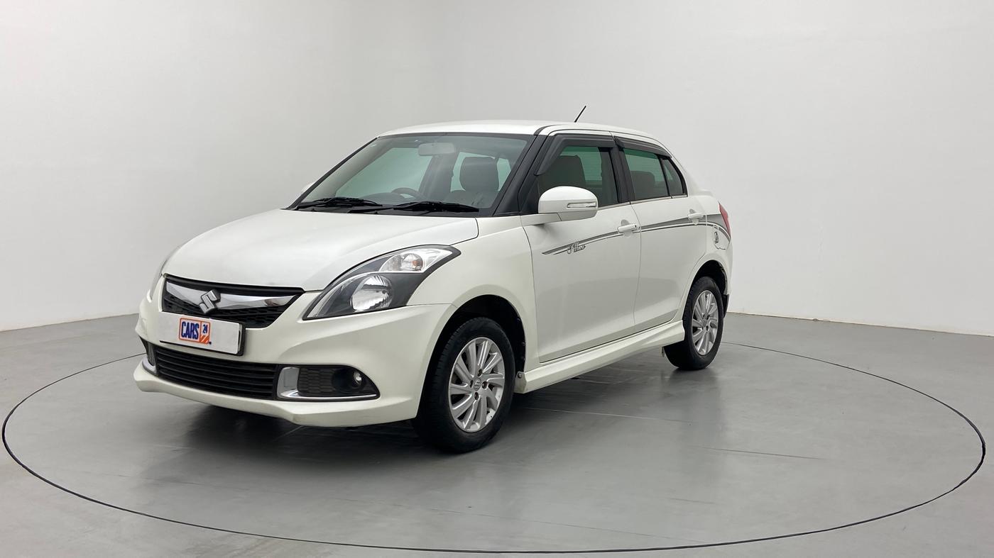 2017 Maruti Swift Dzire ZDI AMT, Diesel, Automatic, 63,207 km, Left Front Diagonal (45- Degree) View