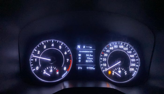 2021 Hyundai VENUE SX 1.0 TURBO IMT, Petrol, Manual, 91,713 km, Odometer Image