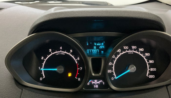 2015 Ford Ecosport TITANIUM 1.5L PETROL AT, Petrol, Automatic, 77,987 km, Odometer Image