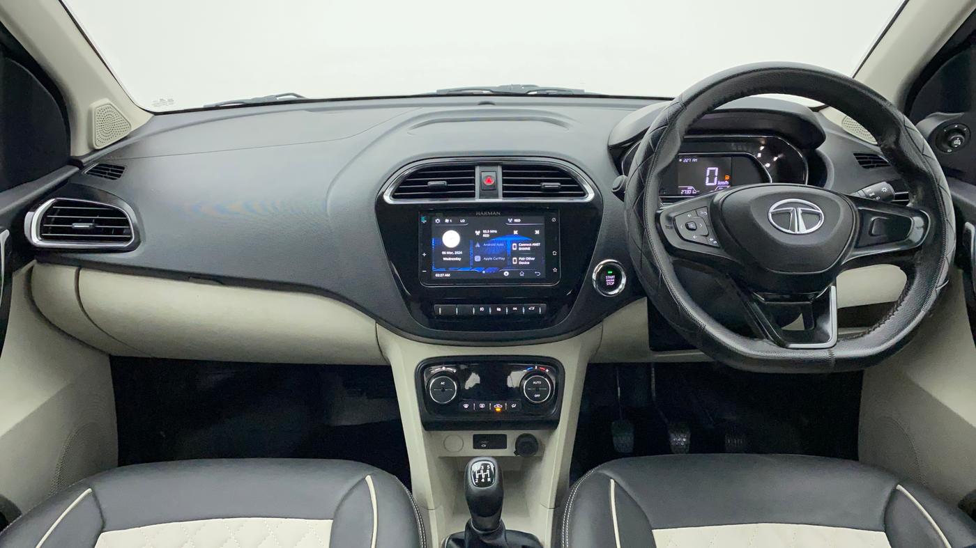 2022 Tata TIGOR XZ PLUS CNG, CNG, Manual, 27,301 km, Dashboard