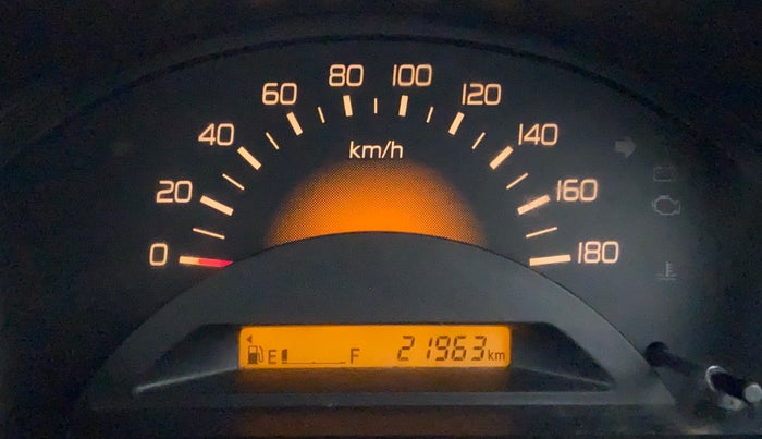 2015 Maruti Wagon R 1.0 LXI, Petrol, Manual, 21,963 km, Odometer View