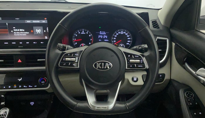 2020 KIA SELTOS HTX 1.5 PETROL, Petrol, Manual, 15,926 km, Steering Wheel Close Up