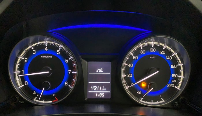 2018 Maruti Baleno DELTA PETROL 1.2, Petrol, Manual, 45,409 km, Odometer Image