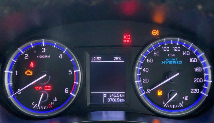 2018 Maruti S Cross SIGMA SHVS, Diesel, Manual, 37,937 km, Odometer View