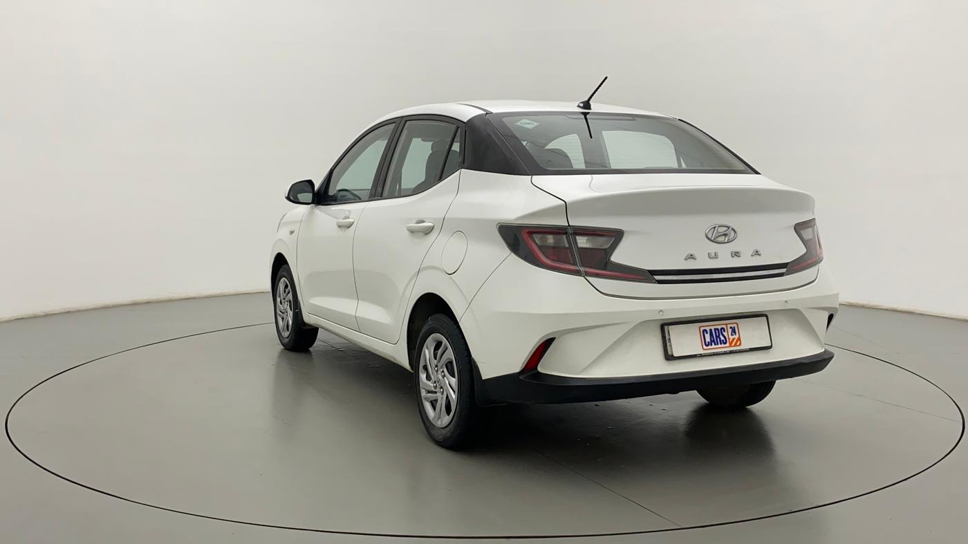 2020 Hyundai AURA S CNG, CNG, Manual, 40,714 km, Left Back Diagonal