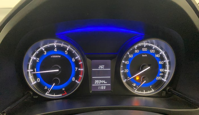 2021 Maruti Baleno DELTA PETROL 1.2, Petrol, Manual, 39,343 km, Odometer Image