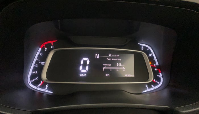 2022 KIA SONET GTX PLUS 1.0 IMT, Petrol, Manual, 18,318 km, Odometer Image