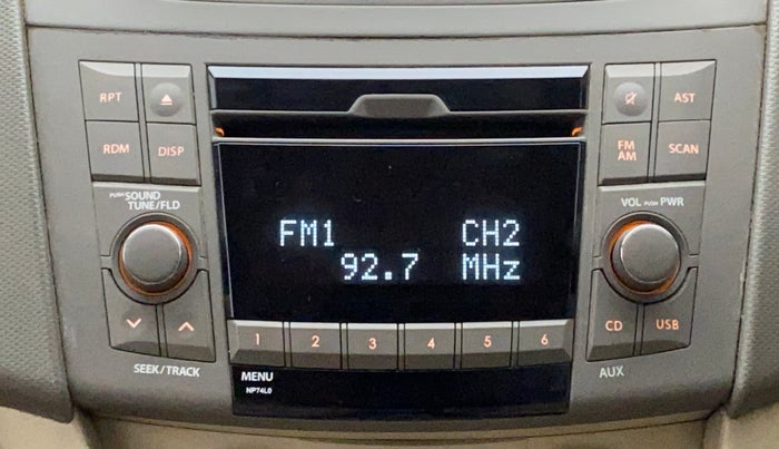 2012 Maruti Ertiga ZDI, Diesel, Manual, 1,06,213 km, Infotainment System