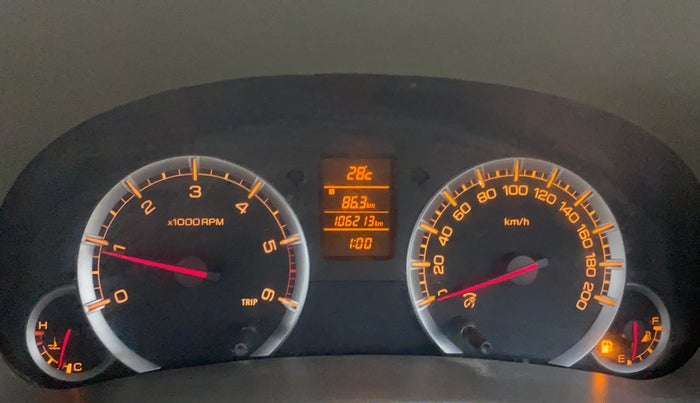 2012 Maruti Ertiga ZDI, Diesel, Manual, 1,06,213 km, Odometer Image
