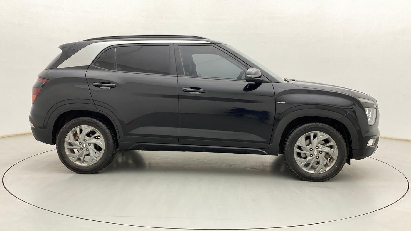 2020 Hyundai Creta SX (O) 1.4 TURBO DCT, Petrol, Automatic, 64,369 km, Right Side View