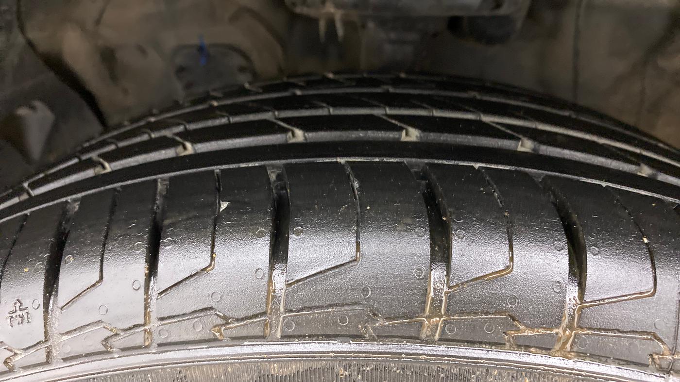 2020 Hyundai Creta SX (O) 1.4 TURBO DCT, Petrol, Automatic, 64,369 km, Left Front Tyre Tread
