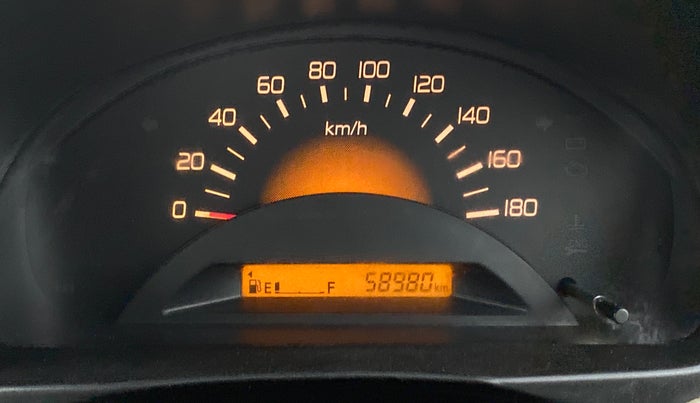 2014 Maruti Wagon R 1.0 LXI CNG, CNG, Manual, 59,130 km, Odometer Image