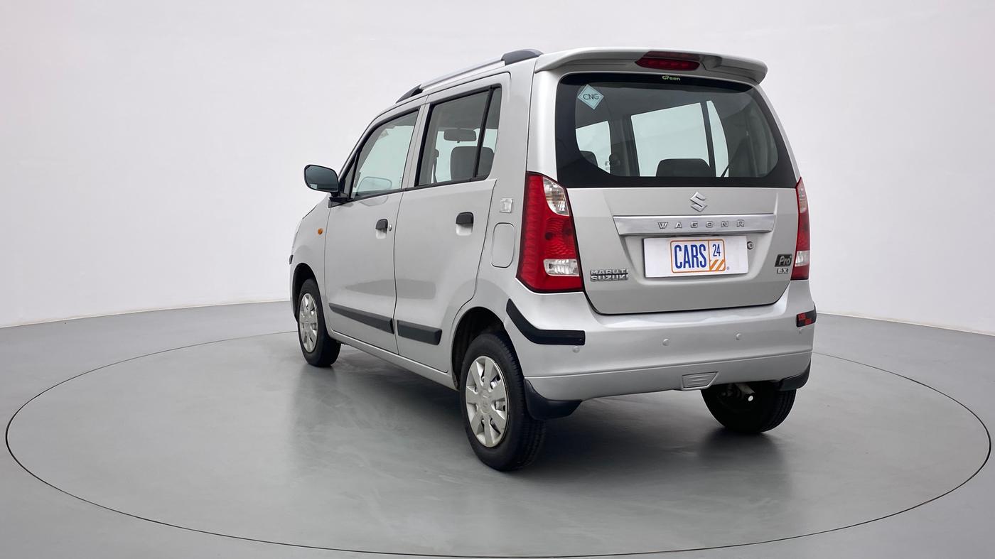 2014 Maruti Wagon R 1.0 LXI CNG, CNG, Manual, 59,130 km, Left Back Diagonal
