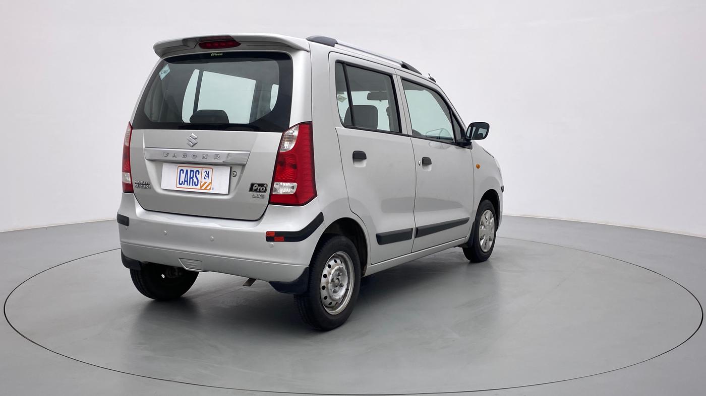 2014 Maruti Wagon R 1.0 LXI CNG, CNG, Manual, 59,130 km, Right Back Diagonal