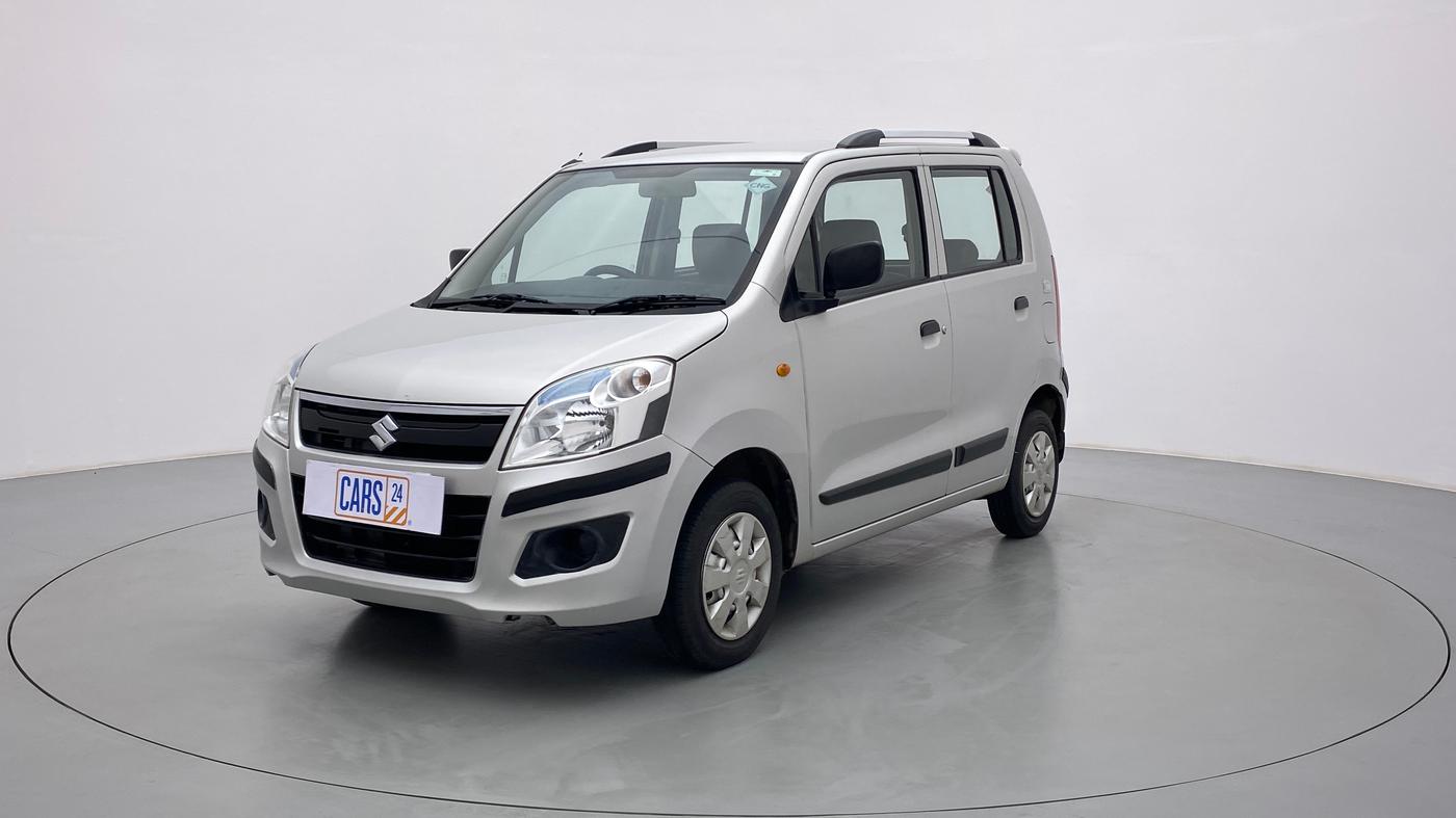2014 Maruti Wagon R 1.0 LXI CNG, CNG, Manual, 59,130 km, Left Front Diagonal