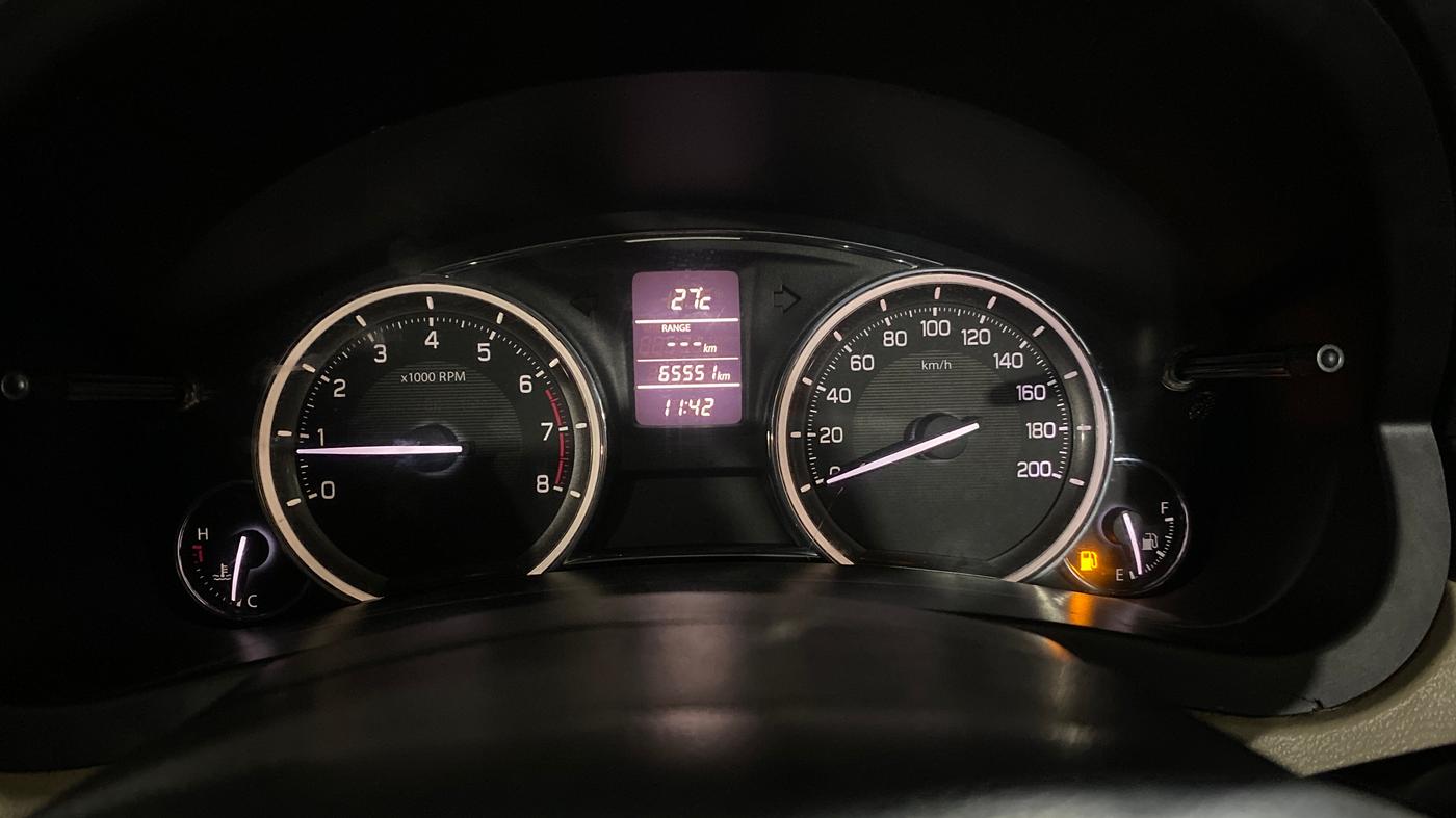 2015 Maruti Ciaz ZXI, Petrol, Manual, 65,548 km, Odometer Image