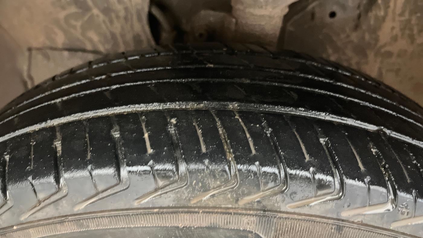 2023 Maruti New Wagon-R LXI CNG 1.0, CNG, Manual, 46,708 km, Left Front Tyre Tread