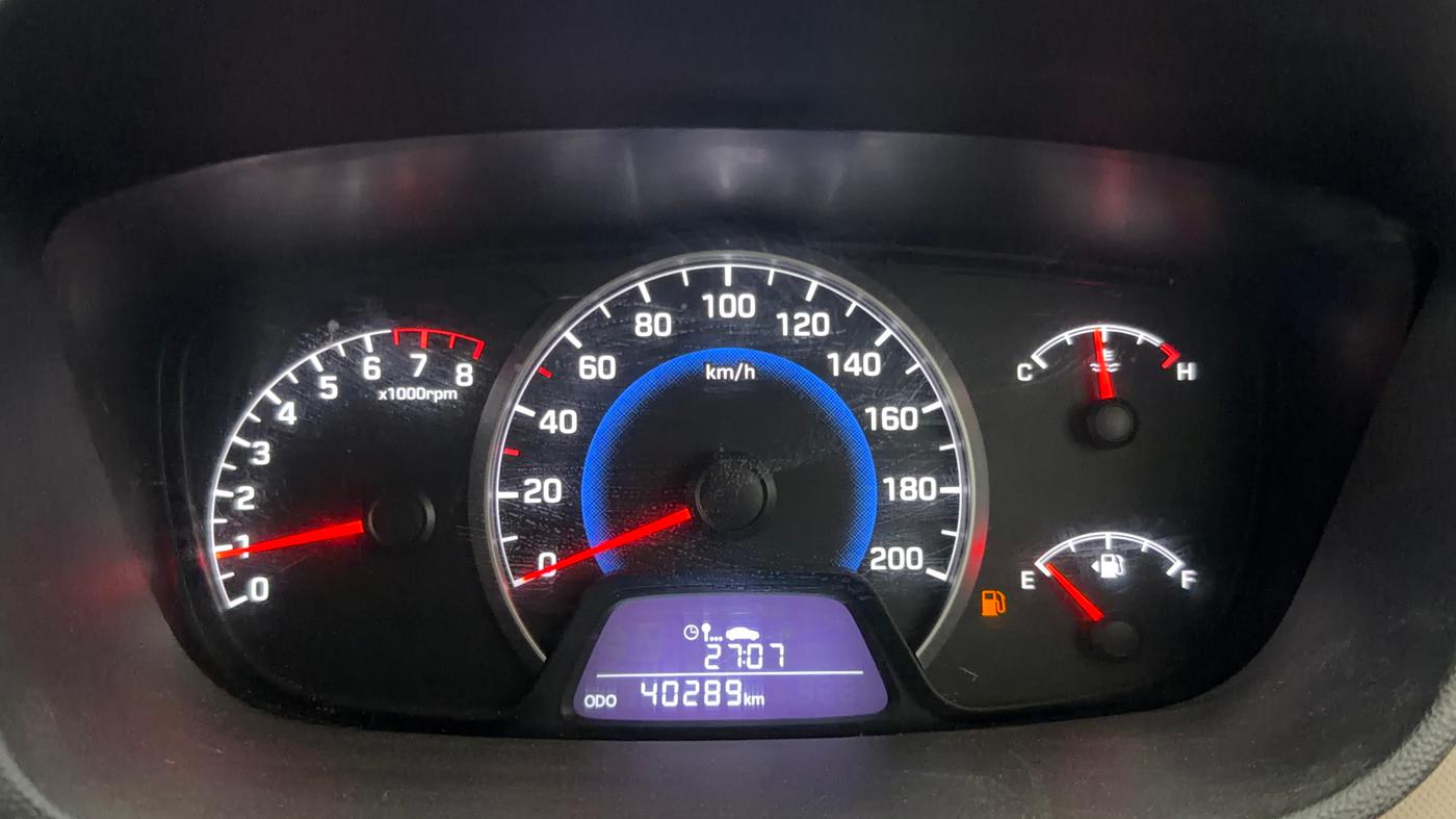 2015 Hyundai Grand i10 MAGNA 1.2 KAPPA VTVT, Petrol, Manual, 40,281 km, Odometer Image