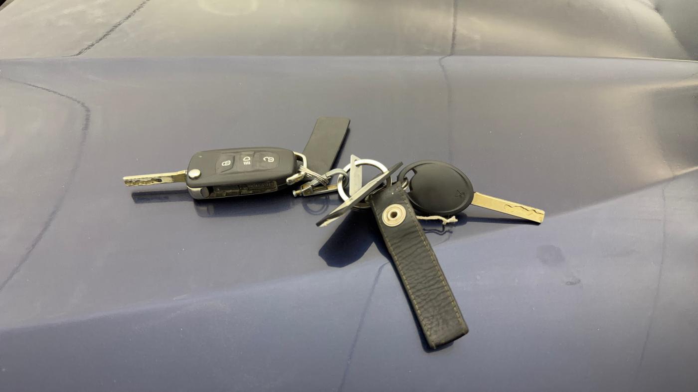 2022 Tata Safari XMA, Diesel, Automatic, 48,384 km, Key Close Up