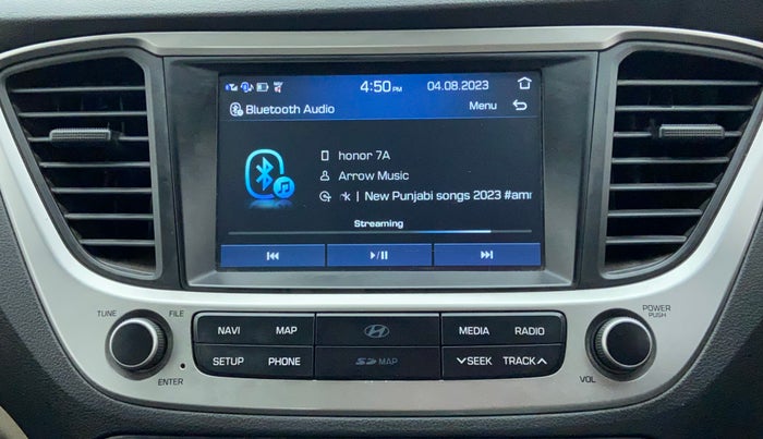 2018 Hyundai Verna 1.6 VTVT SX, Petrol, Manual, 30,687 km, Infotainment System