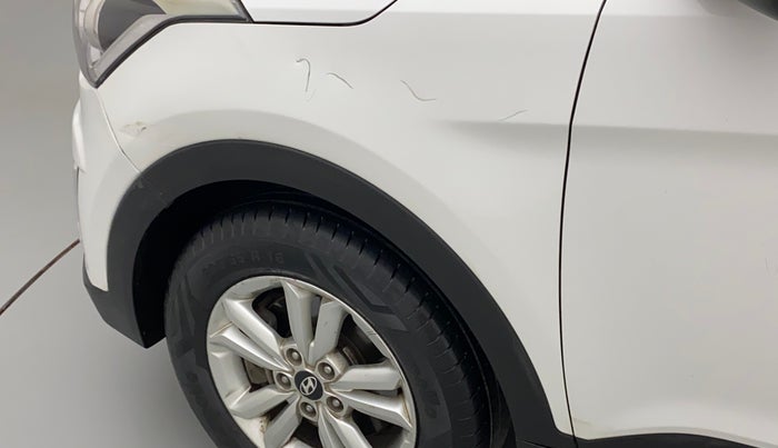 2015 Hyundai Creta SX PLUS 1.6 PETROL, Petrol, Manual, 68,592 km, Left fender - Minor scratches