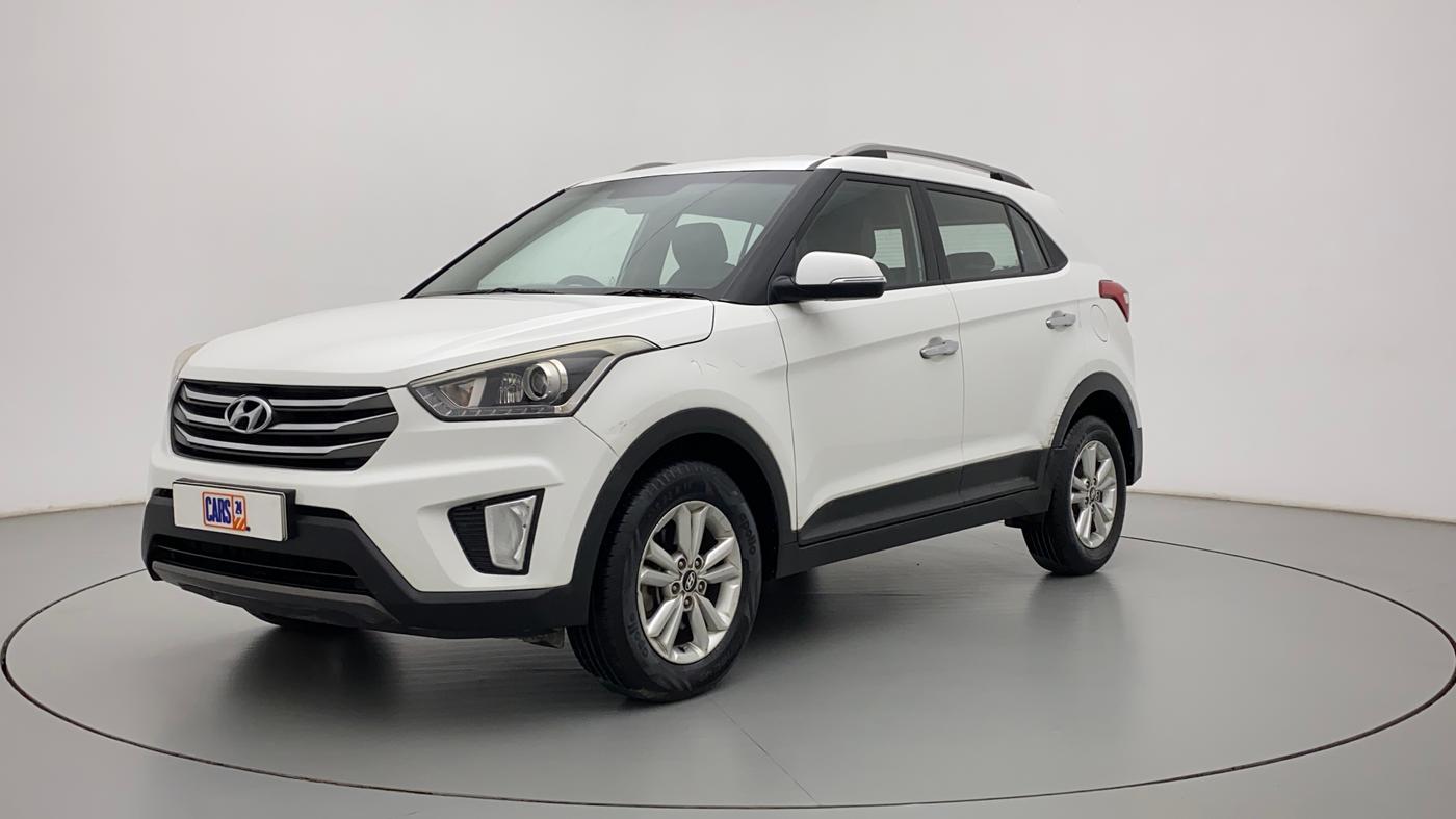 2015 Hyundai Creta SX PLUS 1.6 PETROL, Petrol, Manual, 68,592 km, Left Front Diagonal