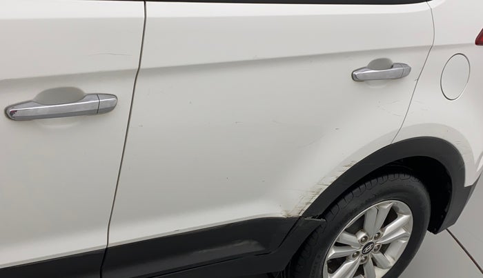 2015 Hyundai Creta SX PLUS 1.6 PETROL, Petrol, Manual, 68,592 km, Rear left door - Slightly dented